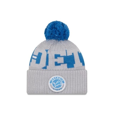 Sapca New Era Detroit Lions NFL Alternate Cold Weather Sport Knit Beanie - Gri